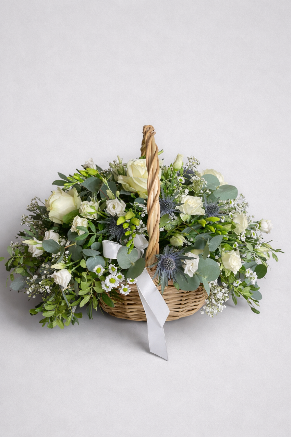 Ivory Grace Basket